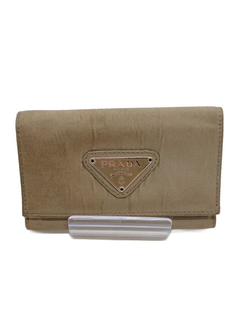 Prada Key Case Wallet Khaki Green